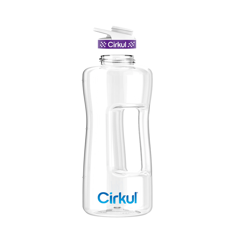 62oz. Plastic Bottle & Comfort Grip Lid