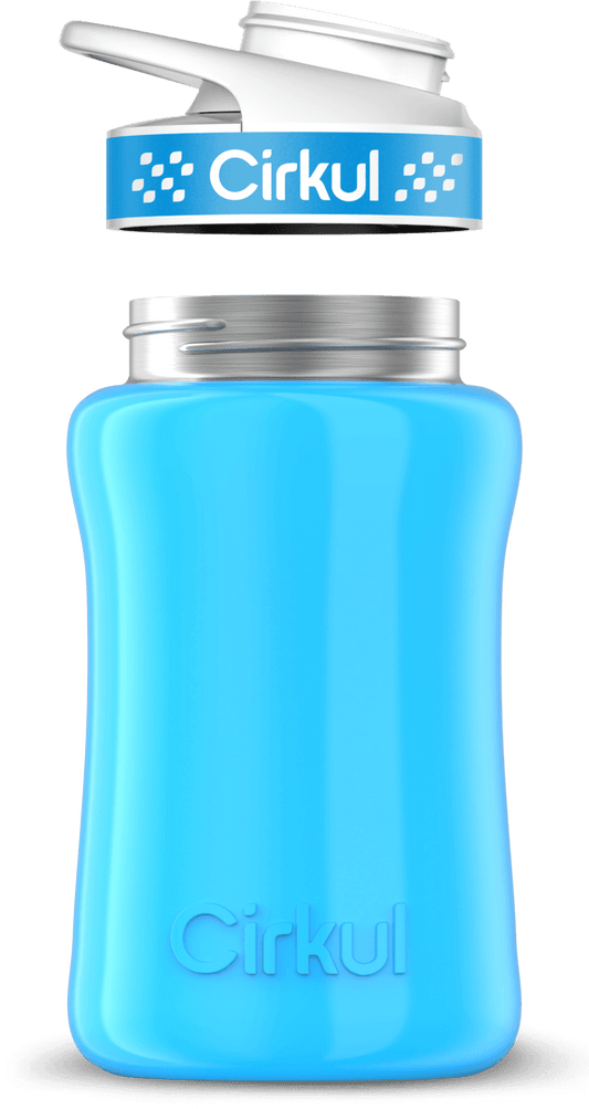 Custom 32oz. Stainless Steel Bottle & Comfort Grip Lid
