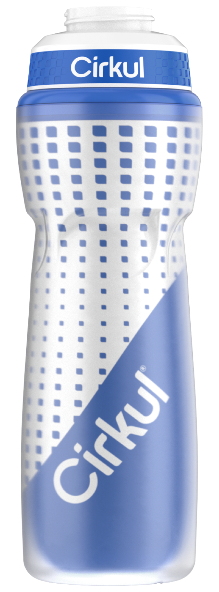 32oz. Insulated Squeeze Plastic Bottle & Sport Lid